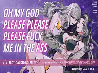 Teasing the Shy Girl Until She BEGS For Your Cock ♡ AUDIO RP  BINAURAL 3SOME Throatfuck Doggy