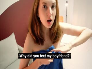 I accidentally saw more on her phone than I needed.