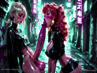 New AI Reality - Firida and Finley: Futanari in the Alleyway